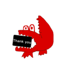ワニのすけ（個別スタンプ：2）