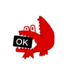 ワニのすけ（個別スタンプ：7）