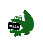 ワニのすけ（個別スタンプ：33）