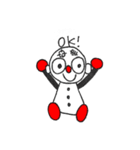 シロマルパッチリ（個別スタンプ：33）