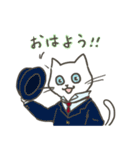 ふくをきたねこ（個別スタンプ：3）