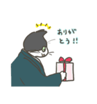 ふくをきたねこ（個別スタンプ：16）