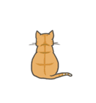 ふくをきたねこ（個別スタンプ：40）