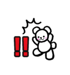 ウサくまのスタンプ（個別スタンプ：22）