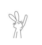 わたしのうさぎ(細胞)。（個別スタンプ：2）
