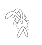 わたしのうさぎ(細胞)。（個別スタンプ：3）