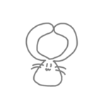 わたしのうさぎ(細胞)。（個別スタンプ：11）