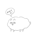 ヤギのメェメェ（個別スタンプ：1）