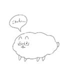 ヤギのメェメェ（個別スタンプ：6）