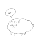 ヤギのメェメェ（個別スタンプ：9）