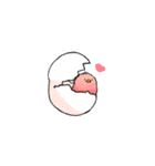 赤いとりと黒いとり（個別スタンプ：32）