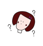 ぱっつんおかっぱ女子（個別スタンプ：23）