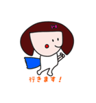 ぱっつんおかっぱ女子（個別スタンプ：27）