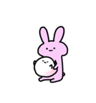 うさぎとちいさなおばけさん1（個別スタンプ：39）