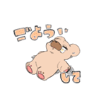 ダメダメのクマちゃん〜観劇オタクver〜（個別スタンプ：3）