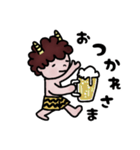 おにの ふたつのチャン（個別スタンプ：10）