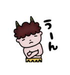 おにの ふたつのチャン（個別スタンプ：16）