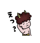 おにの ふたつのチャン（個別スタンプ：19）