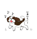 バう子はシーズー犬（個別スタンプ：9）