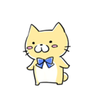 まったり猫さん（らぶらぶ）（個別スタンプ：1）