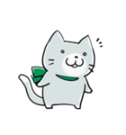 まったり猫さん（らぶらぶ）（個別スタンプ：10）