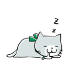 まったり猫さん（らぶらぶ）（個別スタンプ：18）