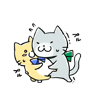まったり猫さん（らぶらぶ）（個別スタンプ：36）