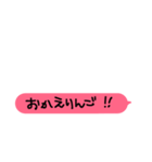 死語とダジャレのあいさつ（個別スタンプ：4）