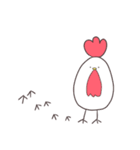 ゆるっとにわとりが一匹（個別スタンプ：7）