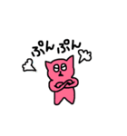 みずいろのねこ☆（個別スタンプ：4）