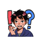 色彩男子（個別スタンプ：14）