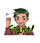 色彩男子（個別スタンプ：15）