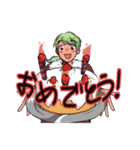 色彩男子（個別スタンプ：16）