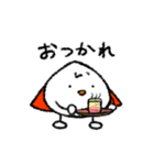 ゆるヒーロー「肉マン」（個別スタンプ：3）