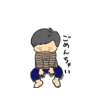 むちむちボーイ（個別スタンプ：4）