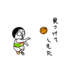 バスケットマン・マチューダ（個別スタンプ：34）