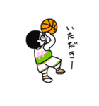 バスケットマン・マチューダ（個別スタンプ：38）
