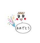 シンプルでかわいいスタンプ（個別スタンプ：10）