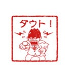 ハンコ型面白スタンプ（個別スタンプ：25）