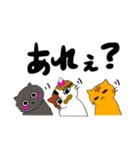 使える！仲良し猫のふわトラみけ（個別スタンプ：19）