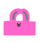 シンプルばーーーん（個別スタンプ：17）