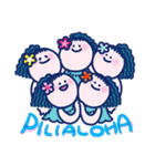 Pilialoha original フラガール（個別スタンプ：4）