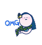 Pilialoha original フラガール（個別スタンプ：8）