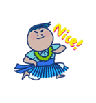 Pilialoha original フラガール（個別スタンプ：9）
