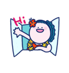 Pilialoha original フラガール（個別スタンプ：12）