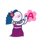 Pilialoha original フラガール（個別スタンプ：16）