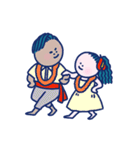 Pilialoha original フラガール（個別スタンプ：36）