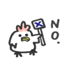 まあるいニワトリ（個別スタンプ：10）