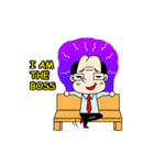 尻頭舐めている式上司（個別スタンプ：5）