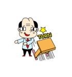 尻頭舐めている式上司（個別スタンプ：24）
